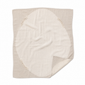 HaloFringe Reversible Linen Throw