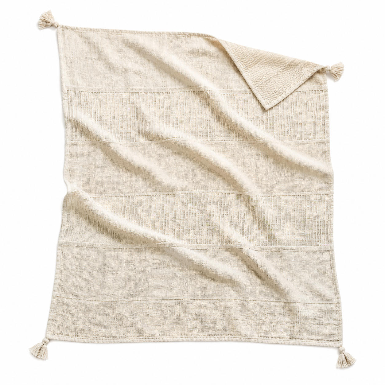 AirFold Articulated Linen Throw