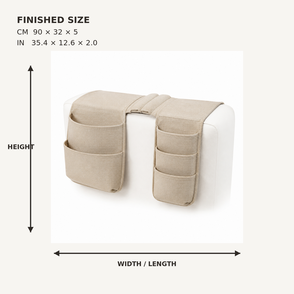 SaddlePocket Sofa Arm Organizer