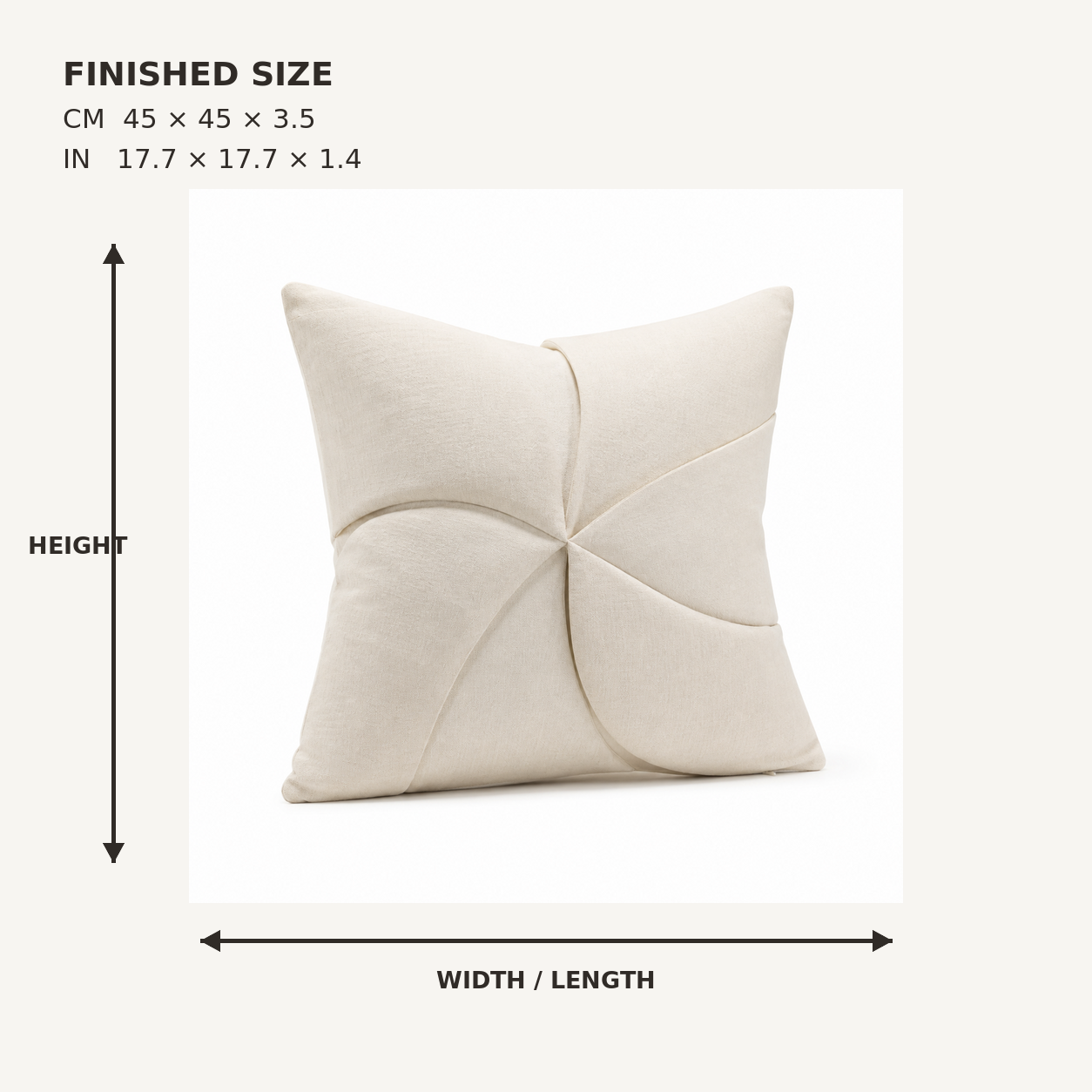 RiftPetal Interlock Cushion Cover