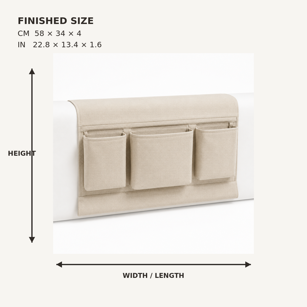 DriftRail Bedside Fabric Caddy