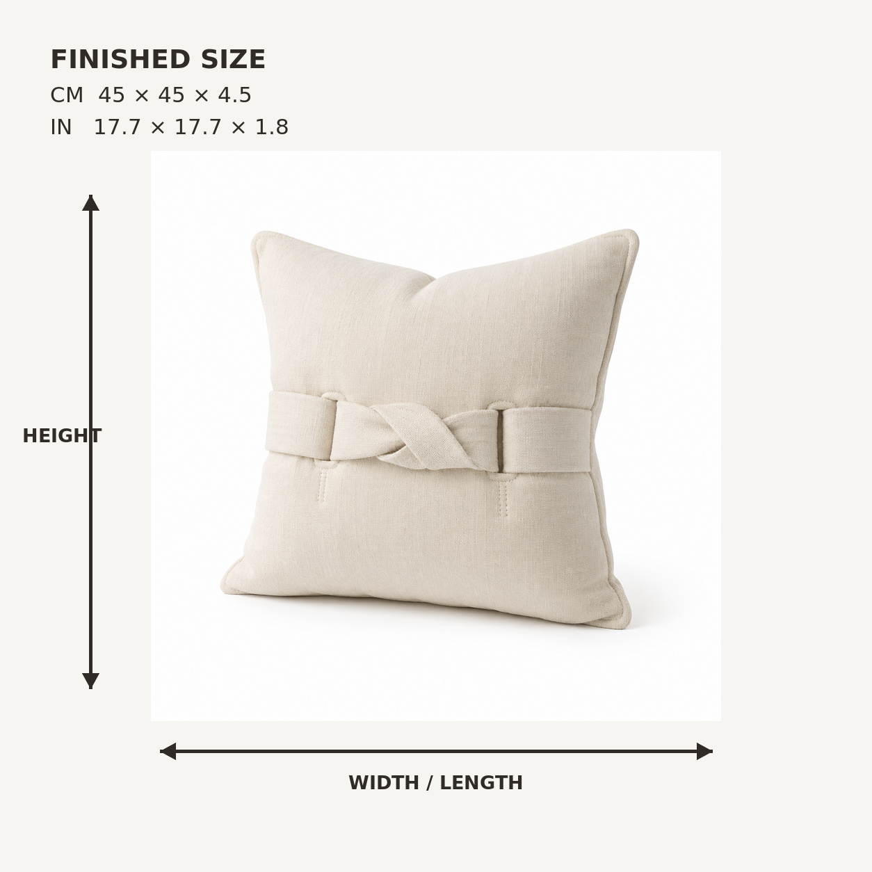 KnotPlane Tension Cushion Cover