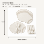 OffsetHalo Reversible Dining Textile Set