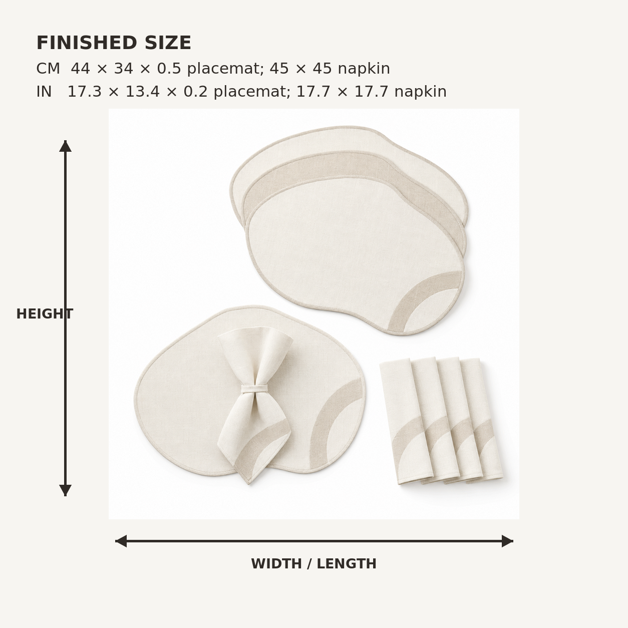 OffsetHalo Reversible Dining Textile Set