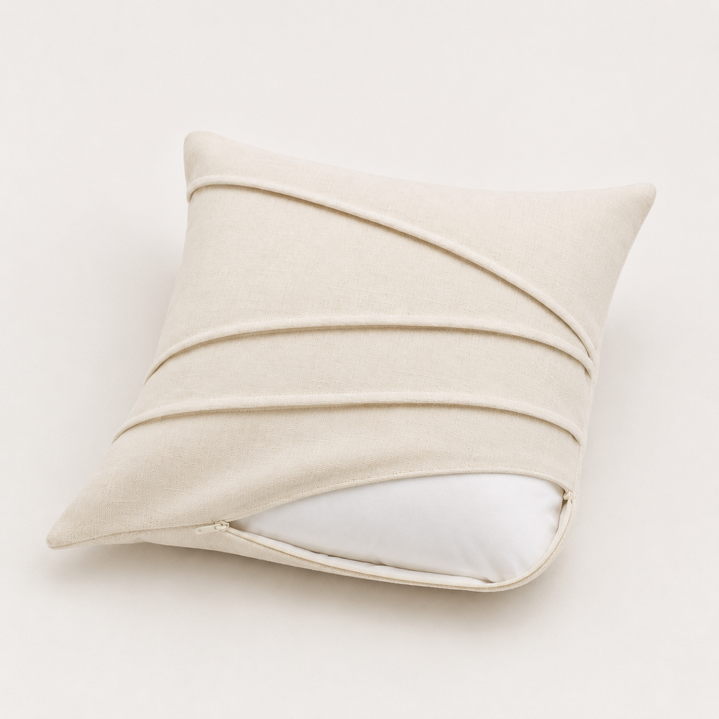 ArcRelay Pleated Cushion Cover