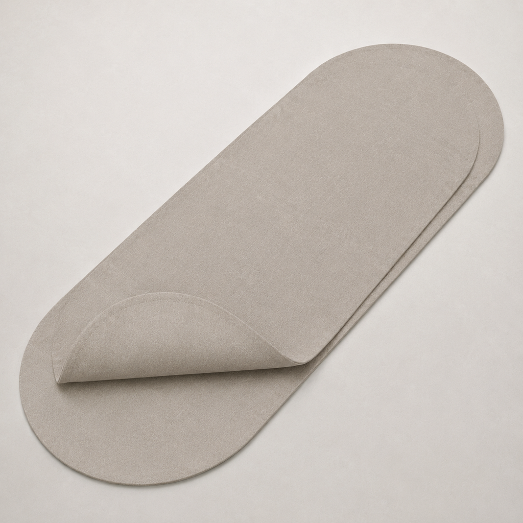 OrbitSpill Oval-End Table Runner