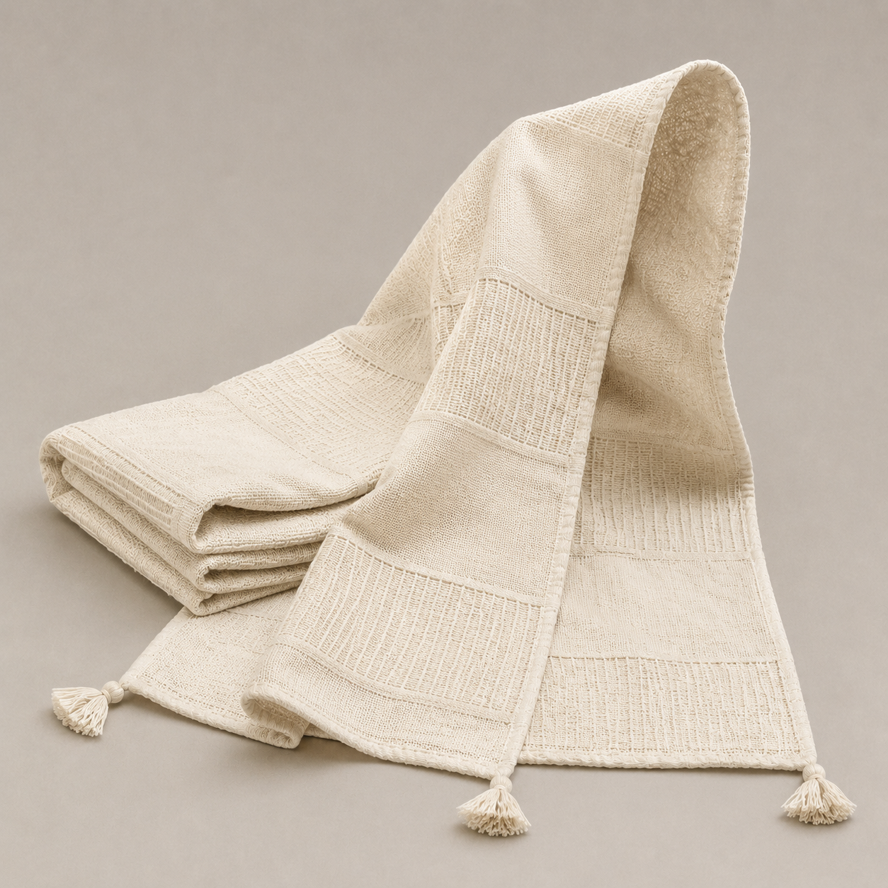 AirFold Articulated Linen Throw