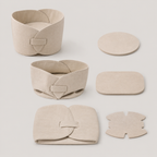 PetalLock Collapsible Catchall Basket