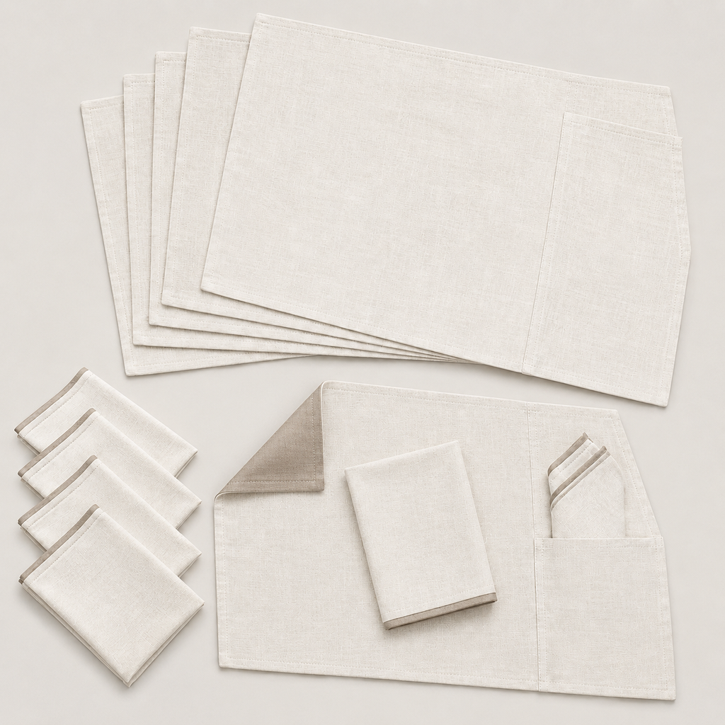 LoomPocket Reversible Dining Textile Set