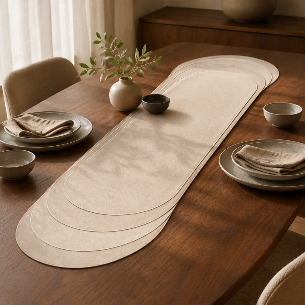 CrescentStep Layered Table Runner