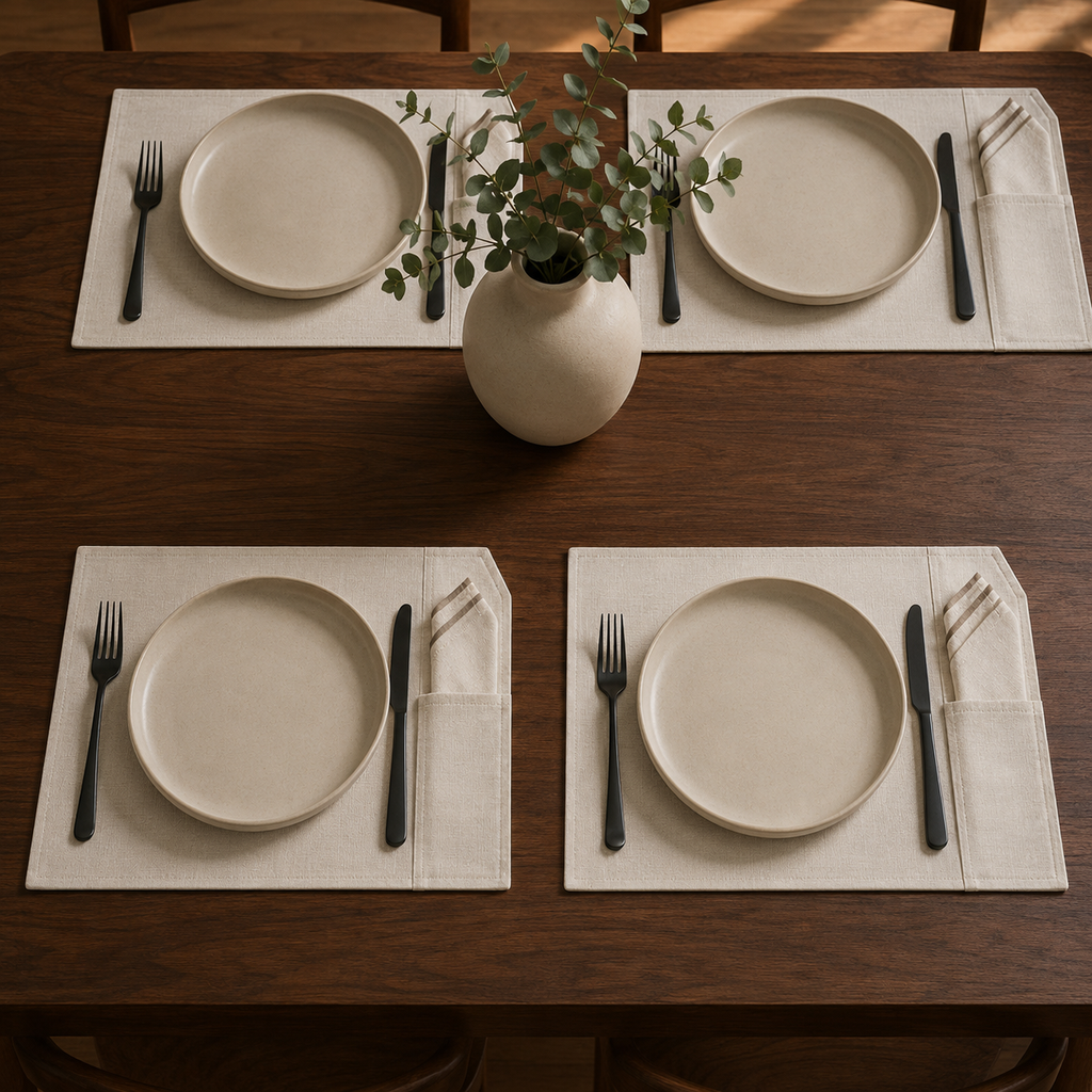 LoomPocket Reversible Dining Textile Set
