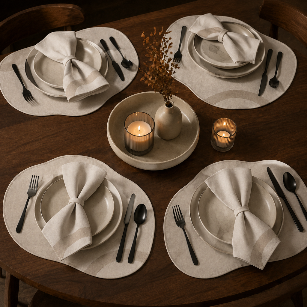 OffsetHalo Reversible Dining Textile Set
