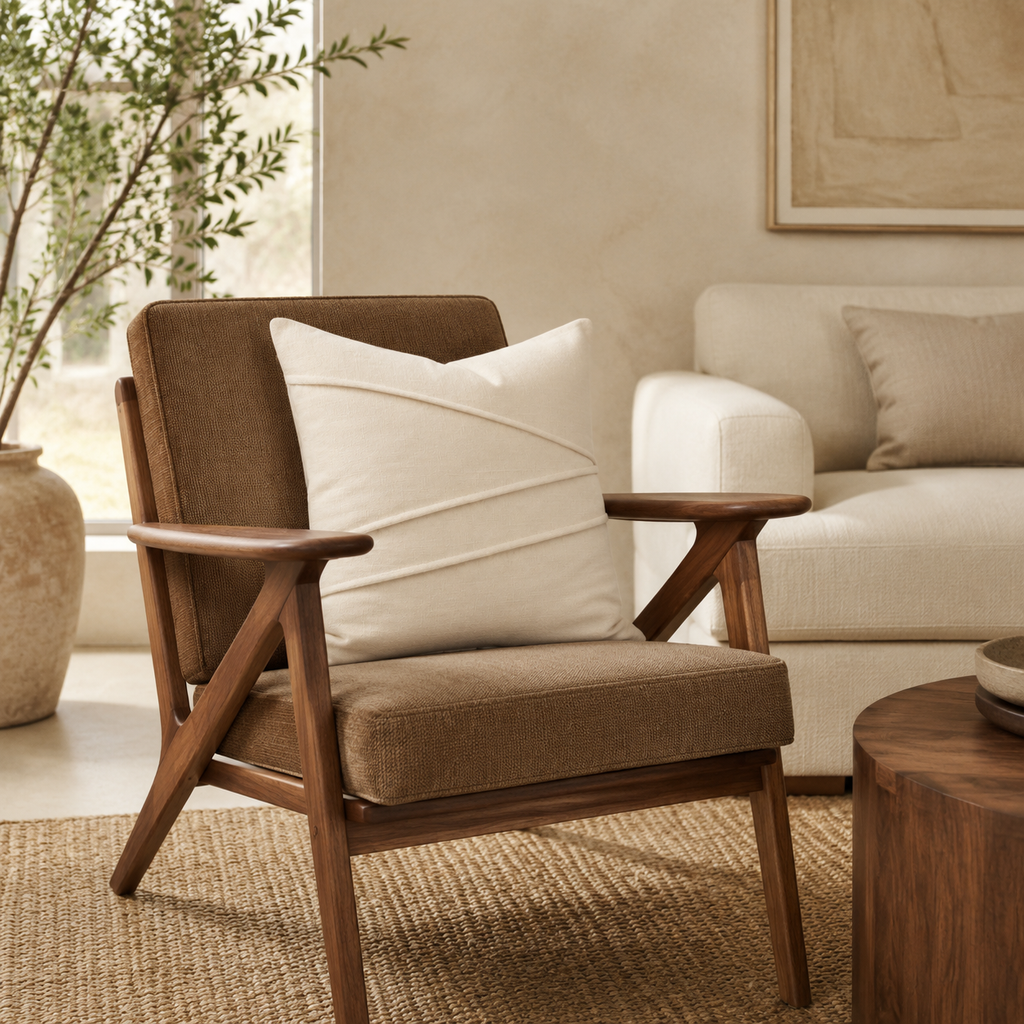 ArcRelay Pleated Cushion Cover