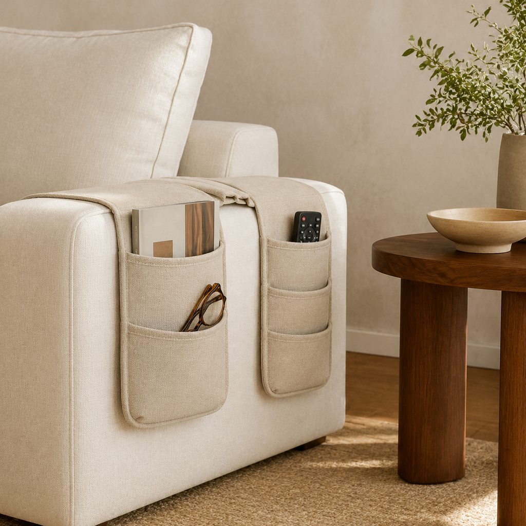 SaddlePocket Sofa Arm Organizer