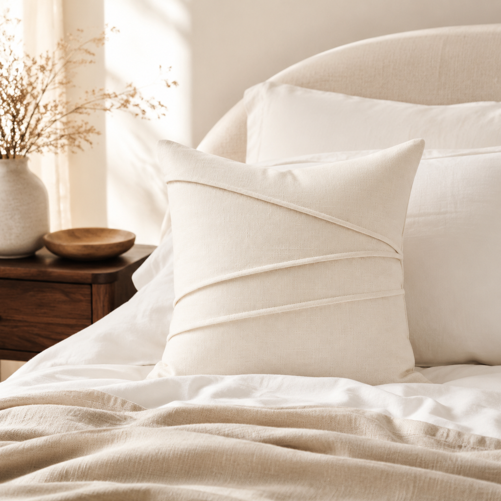 ArcRelay Pleated Cushion Cover