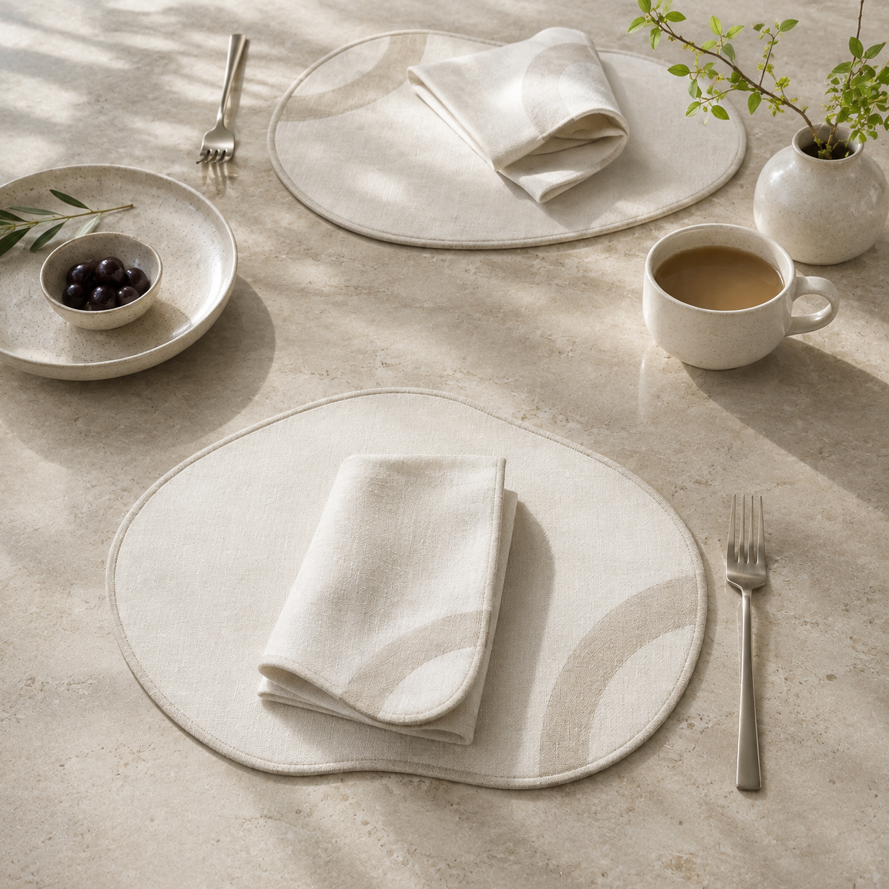 OffsetHalo Reversible Dining Textile Set