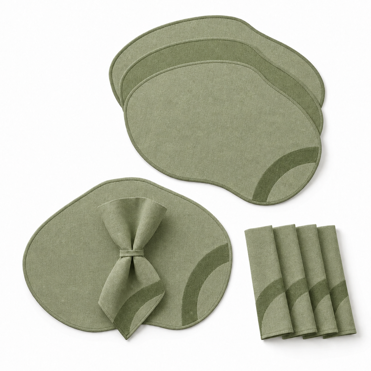 OffsetHalo Reversible Dining Textile Set