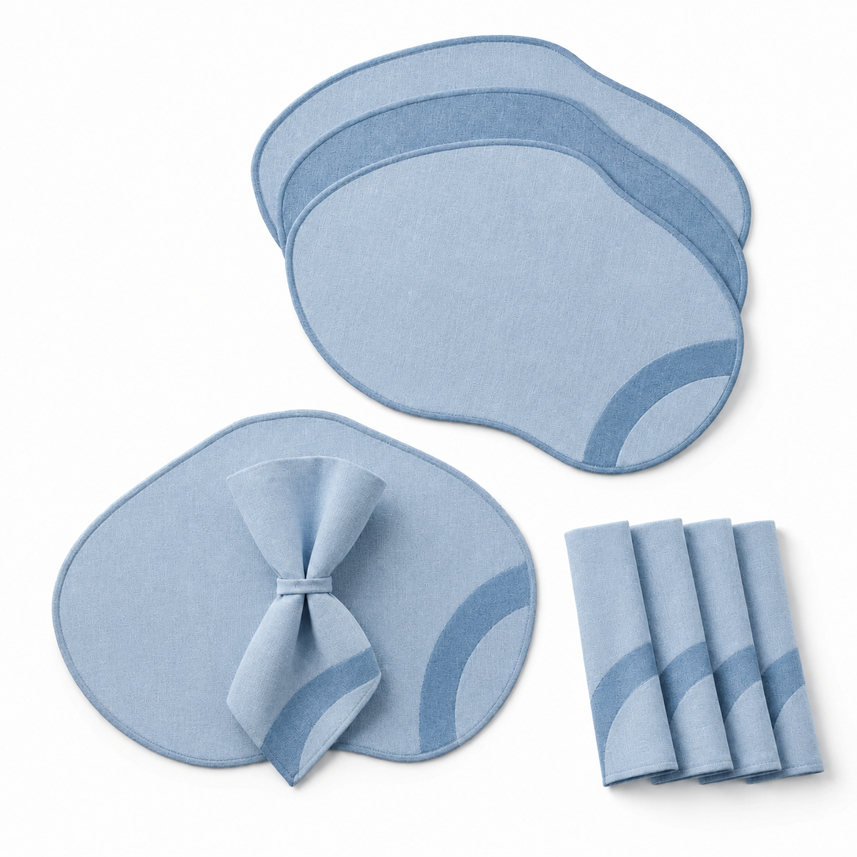 OffsetHalo Reversible Dining Textile Set
